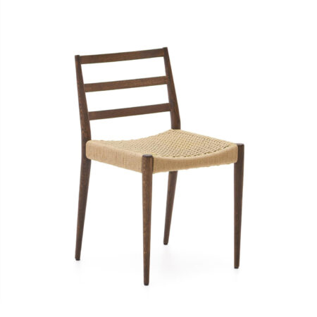 Kave Home Eetkamerstoel 'Analy' Eiken