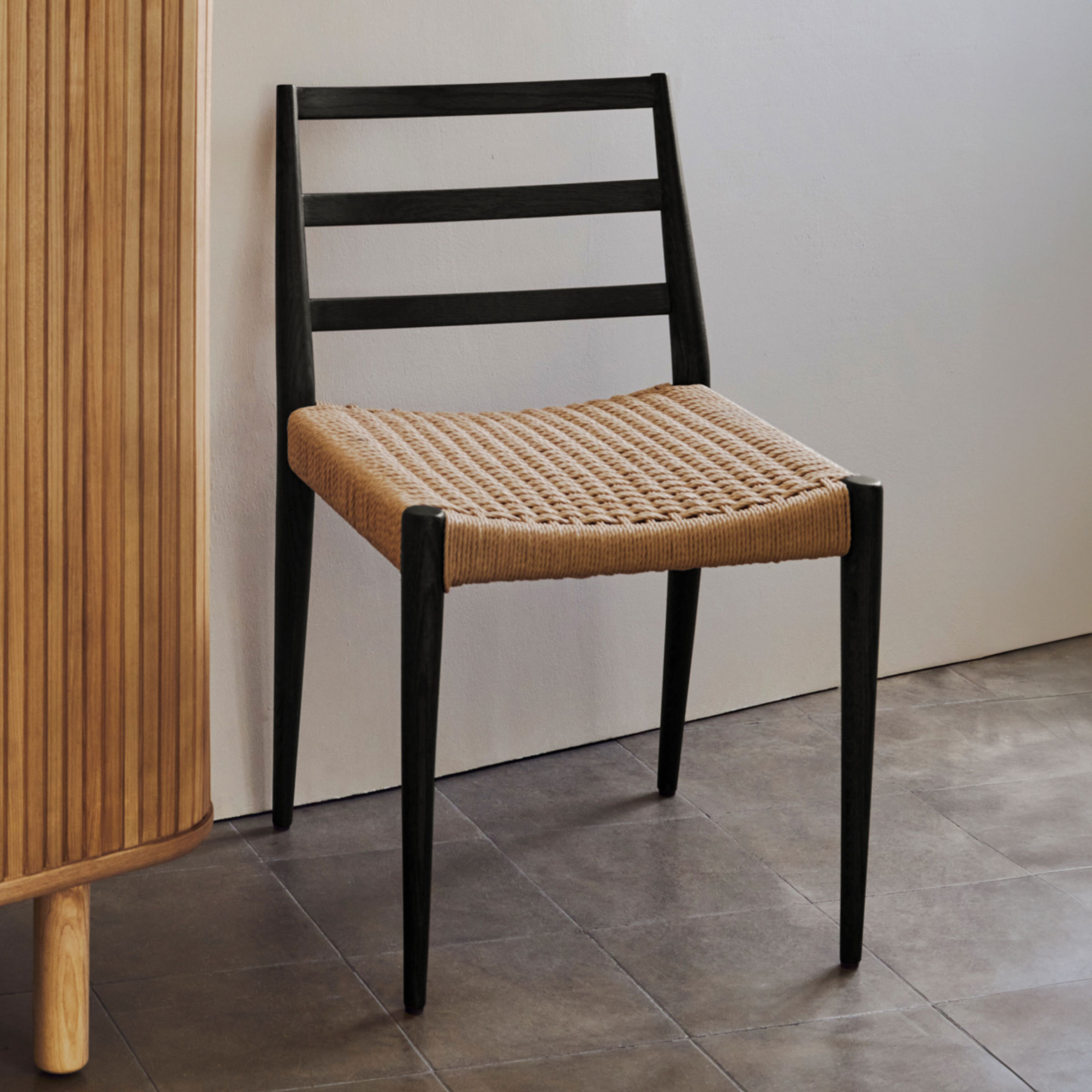 Kave Home Eetkamerstoel 'Analy' Eiken