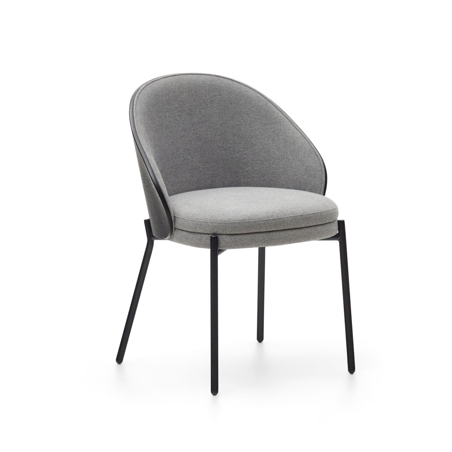 Kave Home Eetkamerstoel 'Eamy' Essenhout