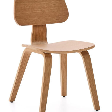 Kave Home Eetkamerstoel 'Gena' Eiken en rubberhout | Kave Home