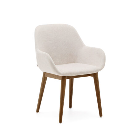 Kave Home Eetkamerstoel 'Konna' kleur Beige | Kave Home