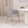 Kave Home Eetkamerstoel 'Nelida' kleur Bruin | Kave Home