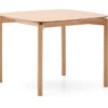 Kave Home Eettafel 'Indara' Essen en rubberhout