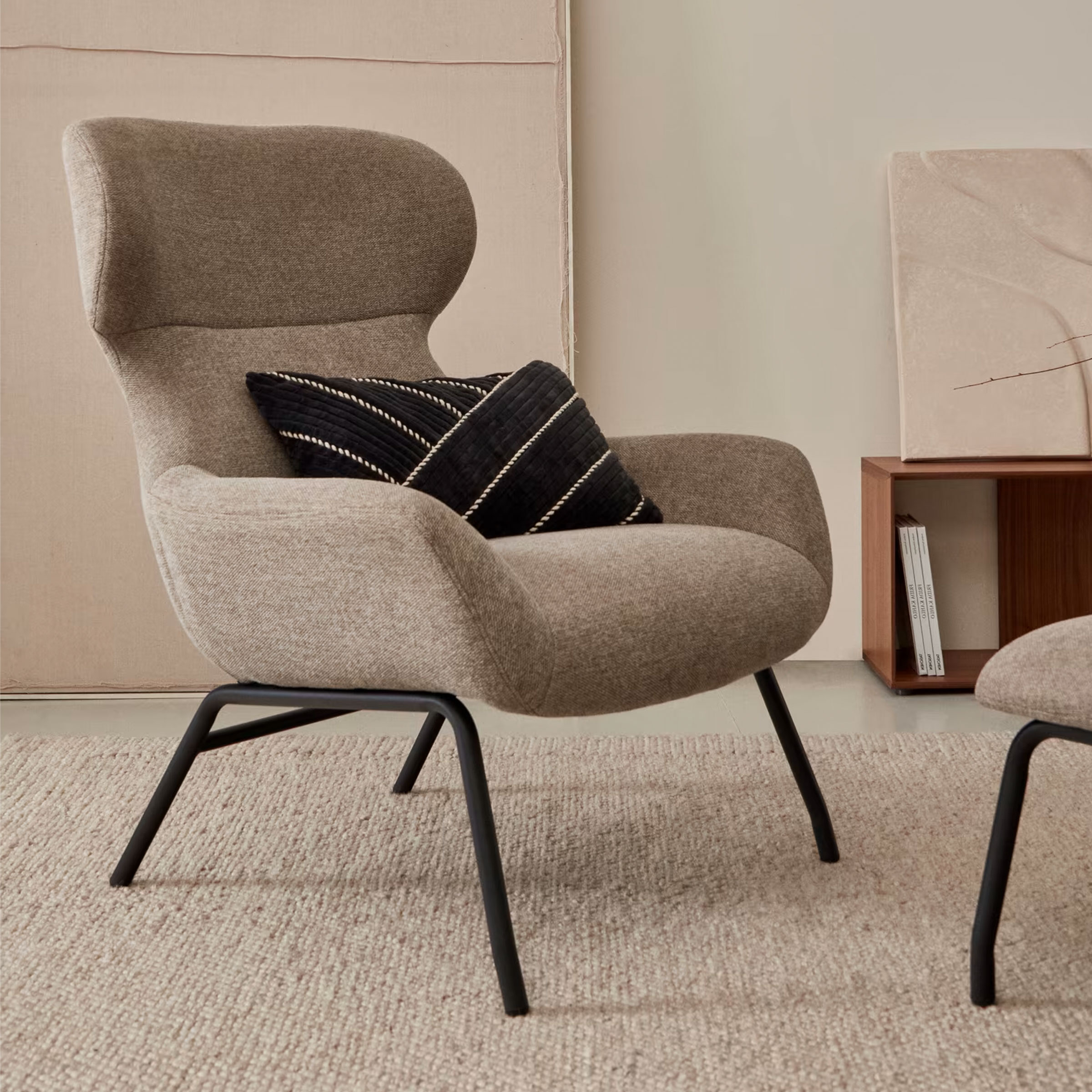 Kave Home Fauteuil 'Belina' kleur Lichtbruin | Kave Home