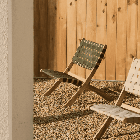 Kave Home Fauteuil 'Chabeli' Acaciahout