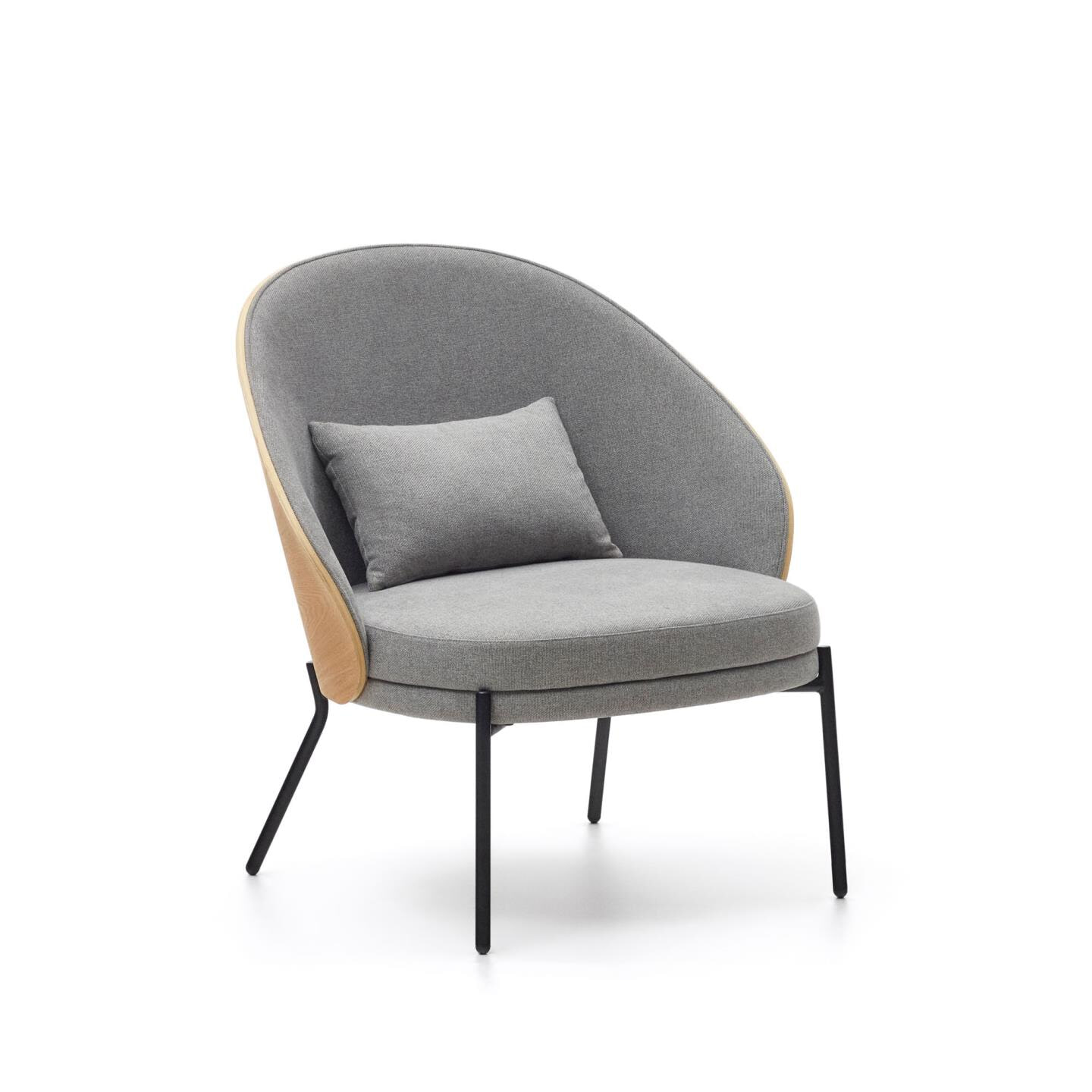 Kave Home Fauteuil 'Eamy' Essenhout