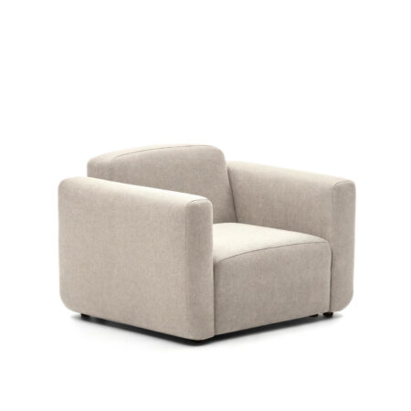 Kave Home Fauteuil 'Neom' Structuurstof
