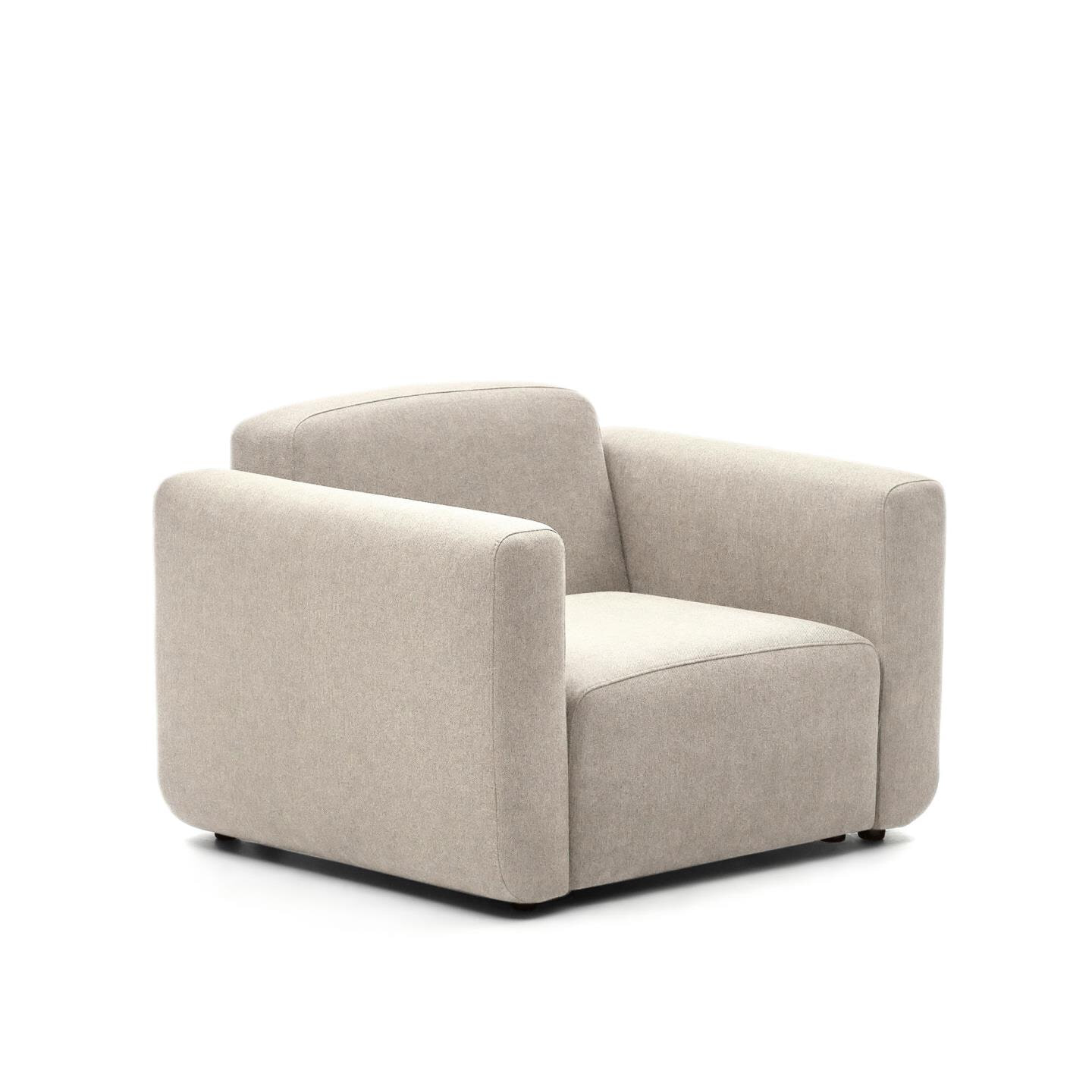 Kave Home Fauteuil 'Neom' Structuurstof