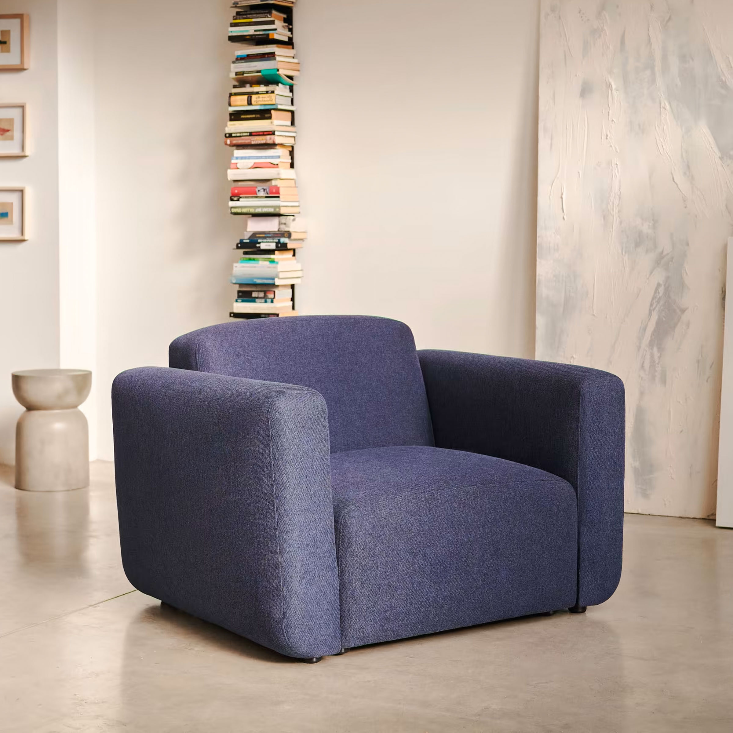 Kave Home Fauteuil 'Neom' kleur Donkerblauw | Kave Home