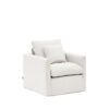 Kave Home Fauteuil 'Nora' kleur Ecru | Kave Home