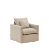 Kave Home Fauteuil 'Nora' kleur Taupe | Kave Home