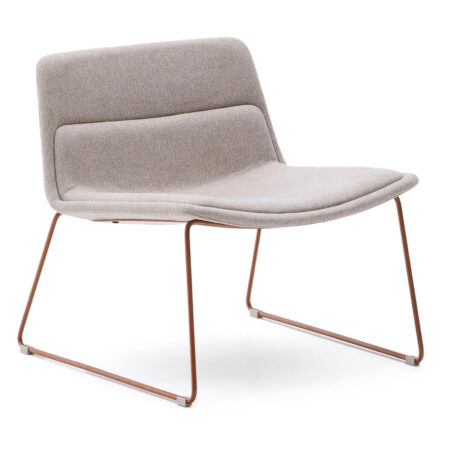 Kave Home Fauteuil 'Zahara' kleur Beige/Terracotta | Kave Home