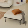 Kave Home Hocker 'Aurum' Chenille