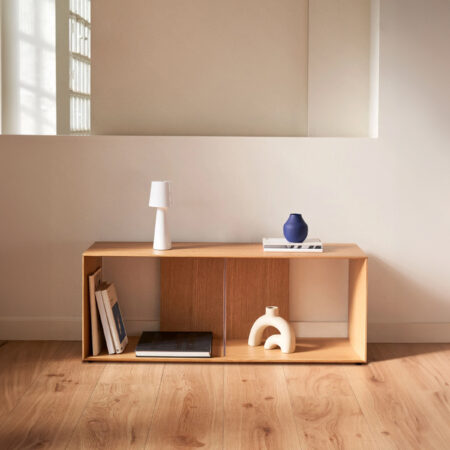 Kave Home Modulair Wandrek 'Litto' Eiken