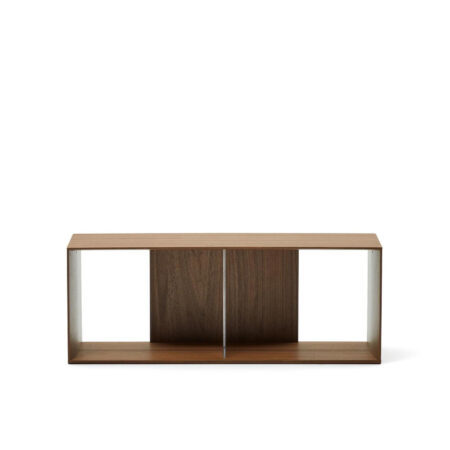 Kave Home Modulair Wandrek 'Litto' Walnoot