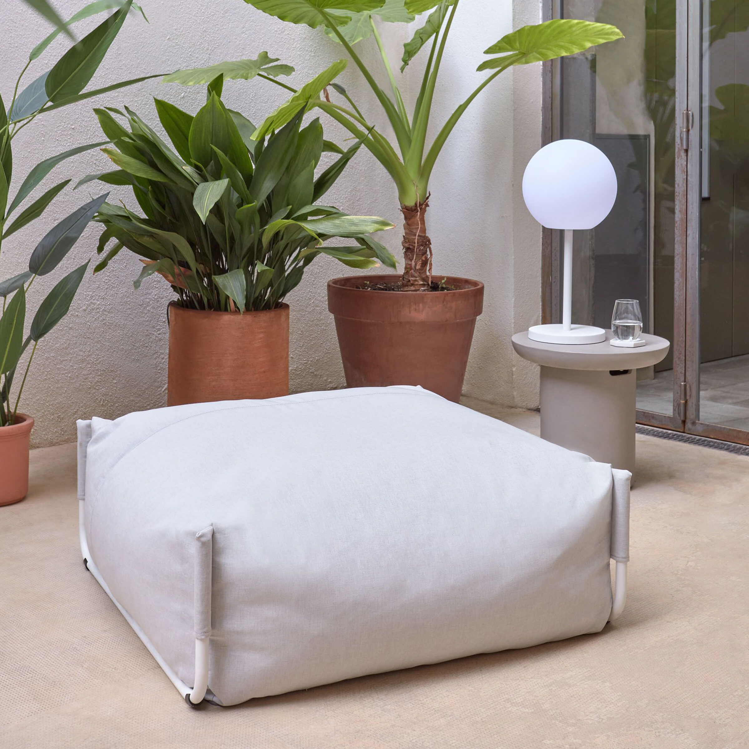 Kave Home Modulaire Outdoor Bank 'Square' Poef