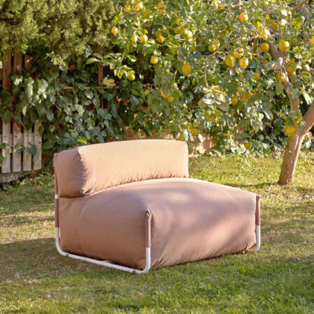 Kave Home Modulaire Outdoor Bank 'Square' kleur Terracotta | Kave Home