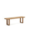 Kave Home Outdoor Eetkamerbank 'Canadell' Teakhout