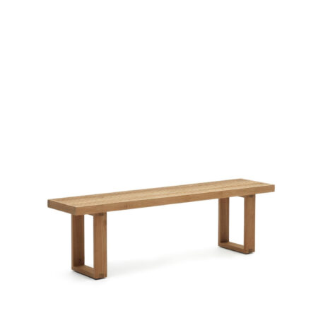 Kave Home Outdoor Eetkamerbank 'Canadell' Teakhout