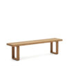 Kave Home Outdoor Eetkamerbank 'Canadell' Teakhout