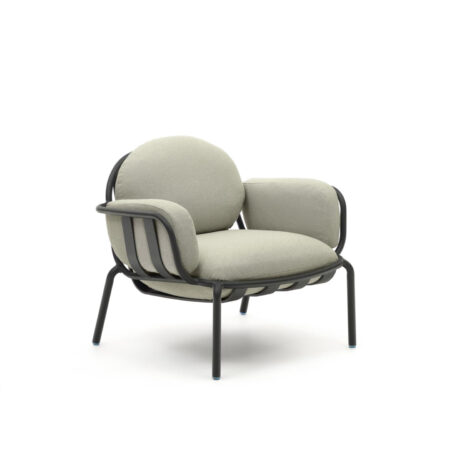 Kave Home Outdoor Fauteuil 'Joncols' kleur Beige/Grijs | Kave Home