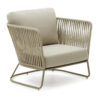 Kave Home Outdoor Fauteuil 'Saconca' Gevlochten touw