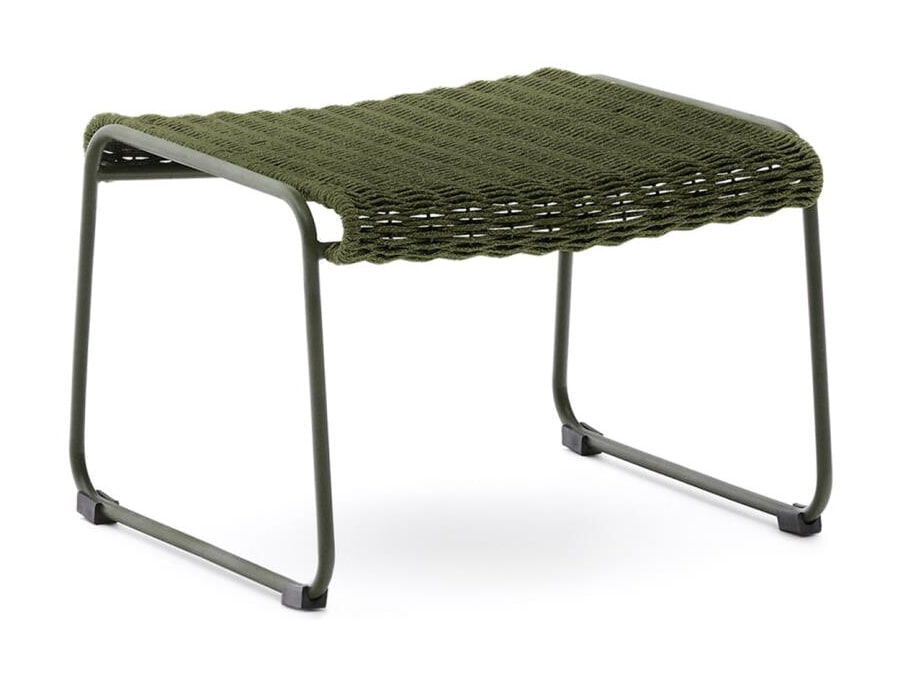 Kave Home Outdoor Hocker 'Maurina' Touw en staal