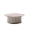 Kave Home Outdoor Salontafel 'Sedalis' Aluminium en touw