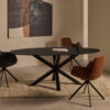 Kave Home Ovale Eettafel 'Argo' Glas