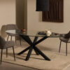 Kave Home Ovale Eettafel 'Argo' Glas