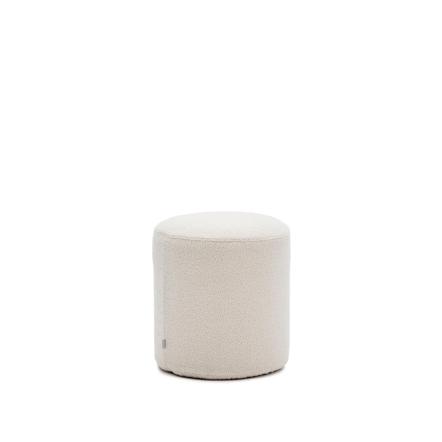 Kave Home Poef 'Kaeli' Bouclé
