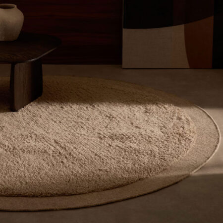Kave Home Rond Vloerkleed 'Marely' 200cm