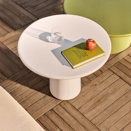 Kave Home Ronde Bijzettafel 'Albanella' Cement