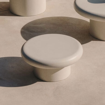 Kave Home Ronde Salontafel 'Addaia' Cement