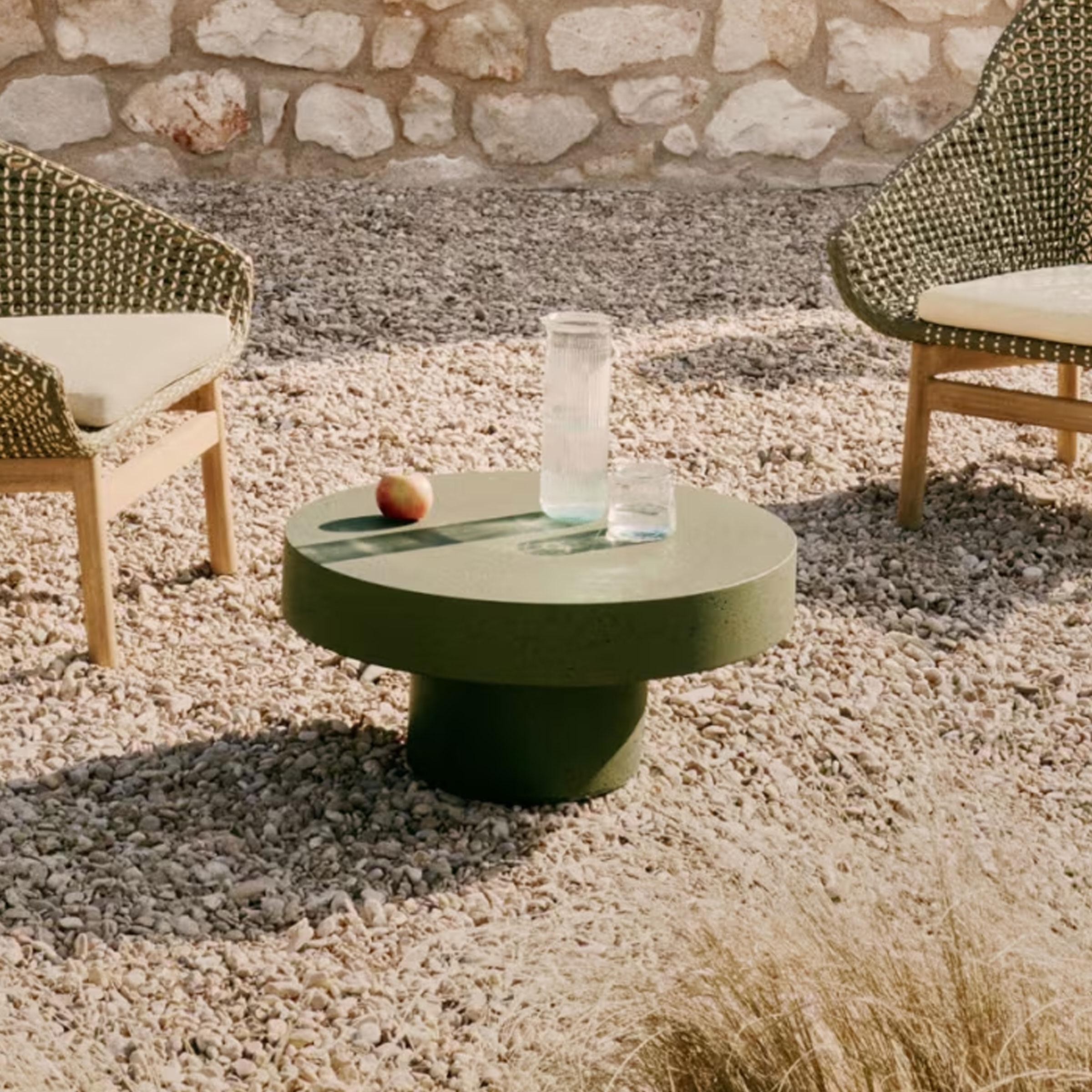 Kave Home Ronde Salontafel 'Aiguablava' Beton