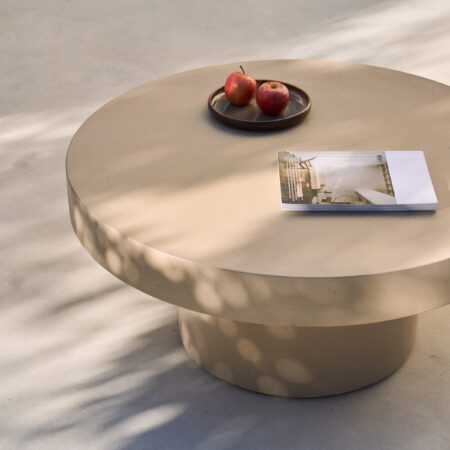 Kave Home Ronde Salontafel 'Aiguablava' Beton