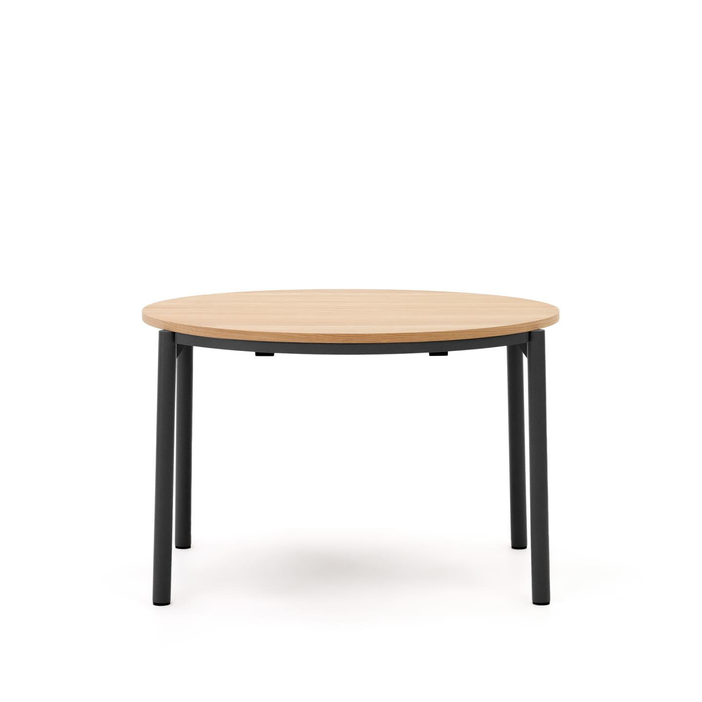 Kave Home Ronde Uitschuifbare Eettafel 'Montuiri' Eiken