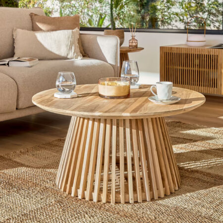 Kave Home Salontafel 'Jeanette' Ø80cm