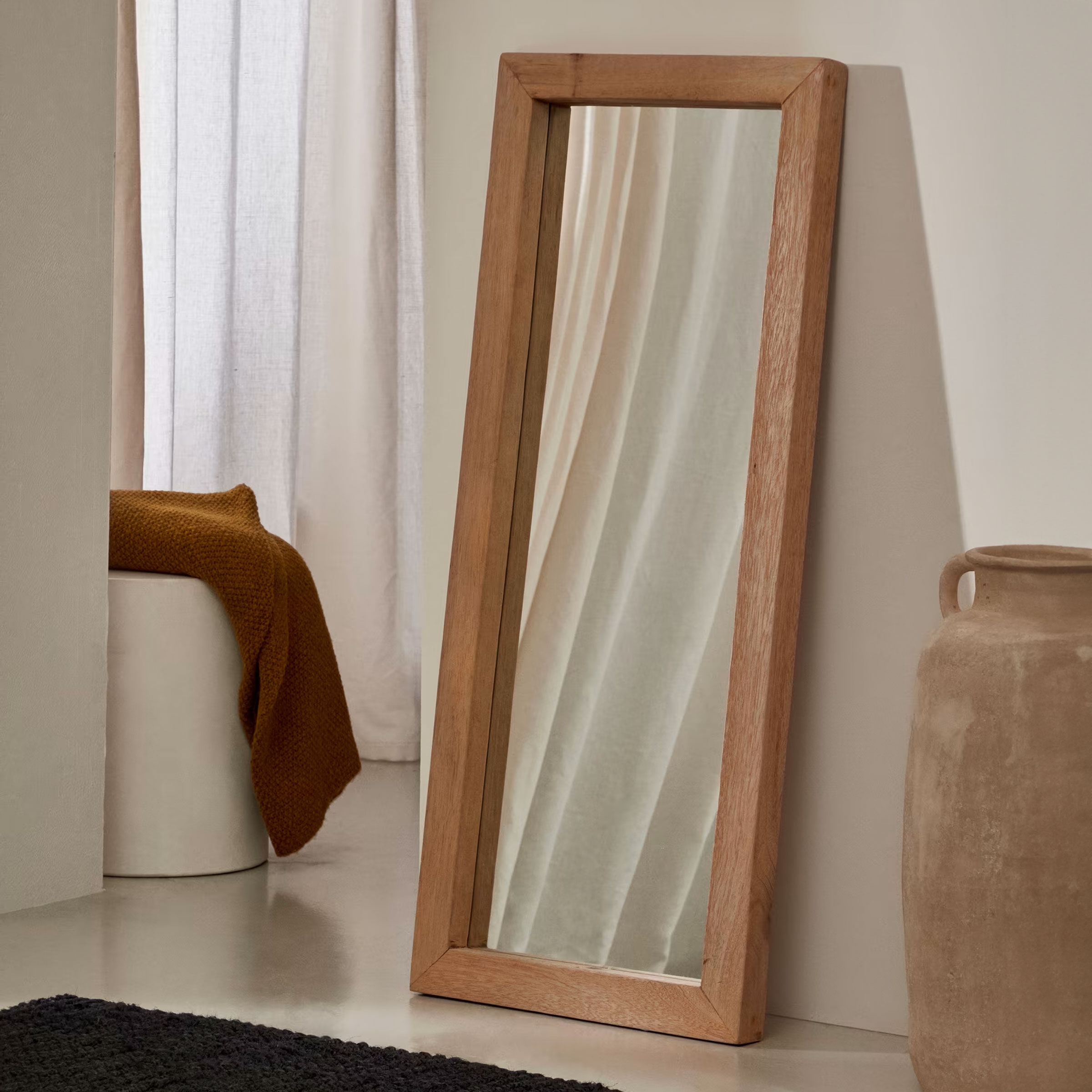 Kave Home Spiegel 'Maden' Gerecycled hout