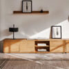 Kave Home TV-meubel 'Abilen' Eiken