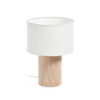 Kave Home Tafellamp 'Bianella' Corduroy