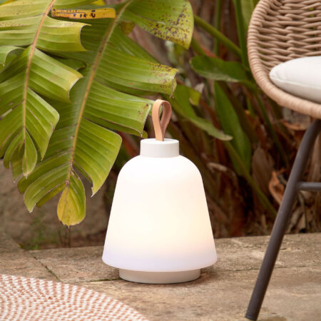 Kave Home Tafellamp 'Udiya' Oplaadbaar