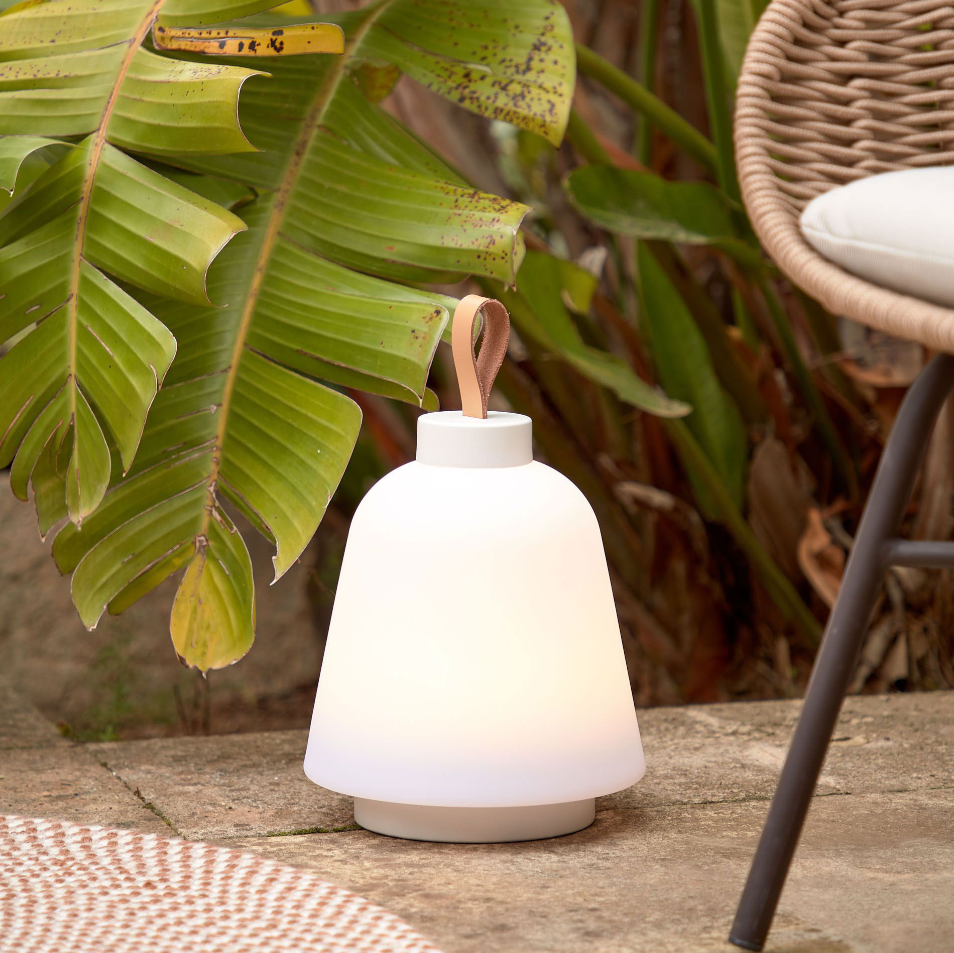 Kave Home Tafellamp 'Udiya' Oplaadbaar