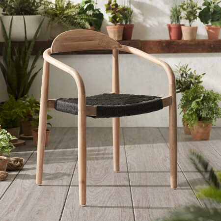 Kave Home Tuin / Eetkamerstoel 'Nina'