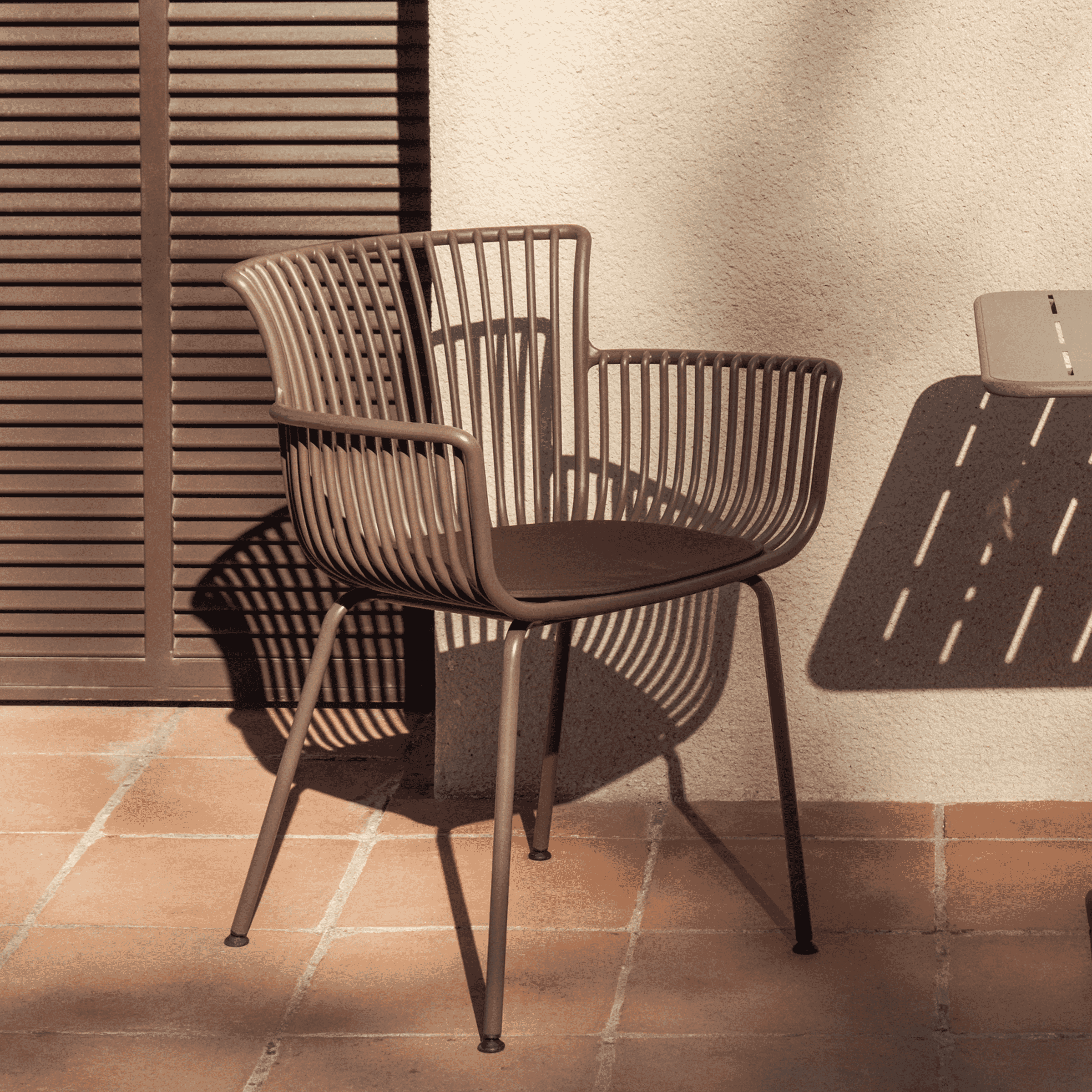 Kave Home Tuinstoel 'Surpika' kleur Bruin | Kave Home