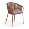 Kave Home Tuinstoel 'Yanet' kleur Terracotta | Kave Home