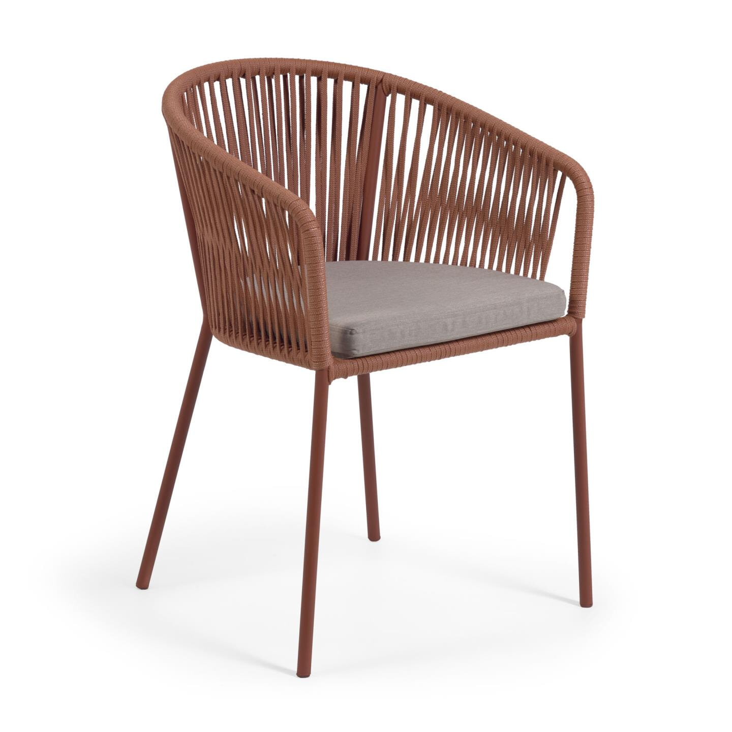 Kave Home Tuinstoel 'Yanet' kleur Terracotta | Kave Home