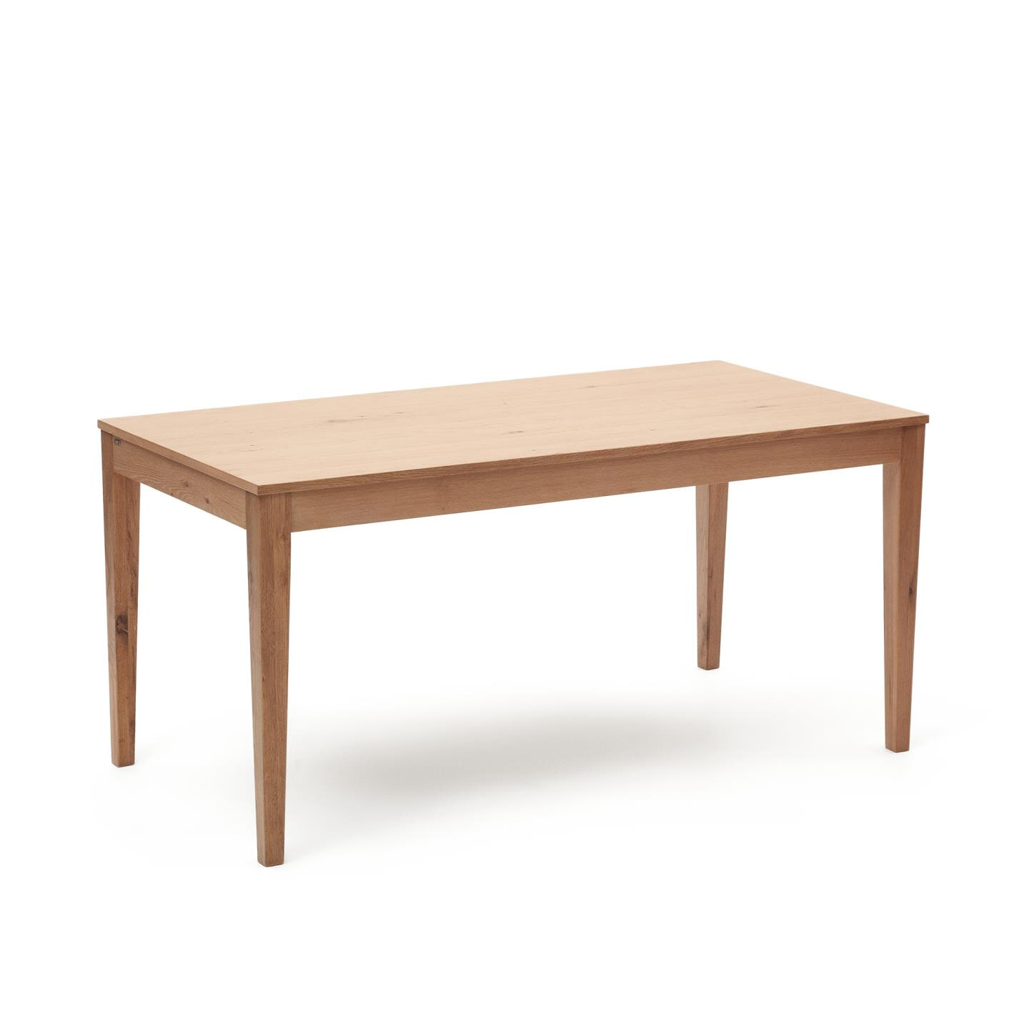 Kave Home Uitschuifbare Eettafel 'Yain' Eiken