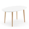 Kave Home Uitschuifbare Ovale Eettafel 'Oqui' 140 - 220 x 90cm