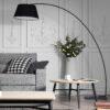 Kave Home Vloerlamp 'Juhe' kleur Zwart | Kave Home